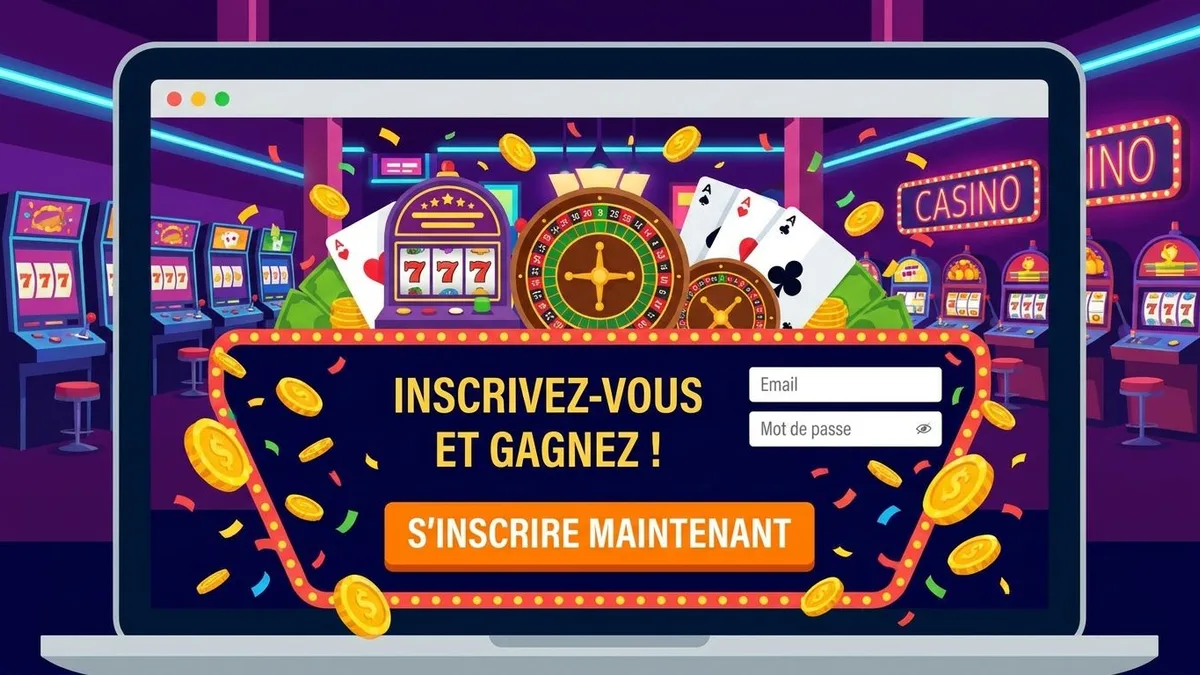 Inscription avec bonus